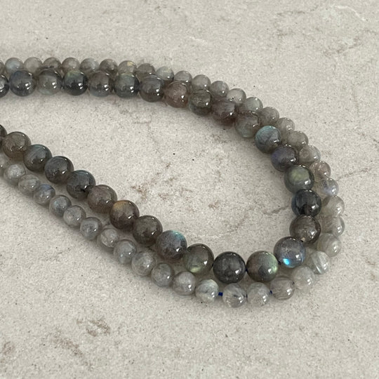 Corde de labradorite 6 ou 8mm