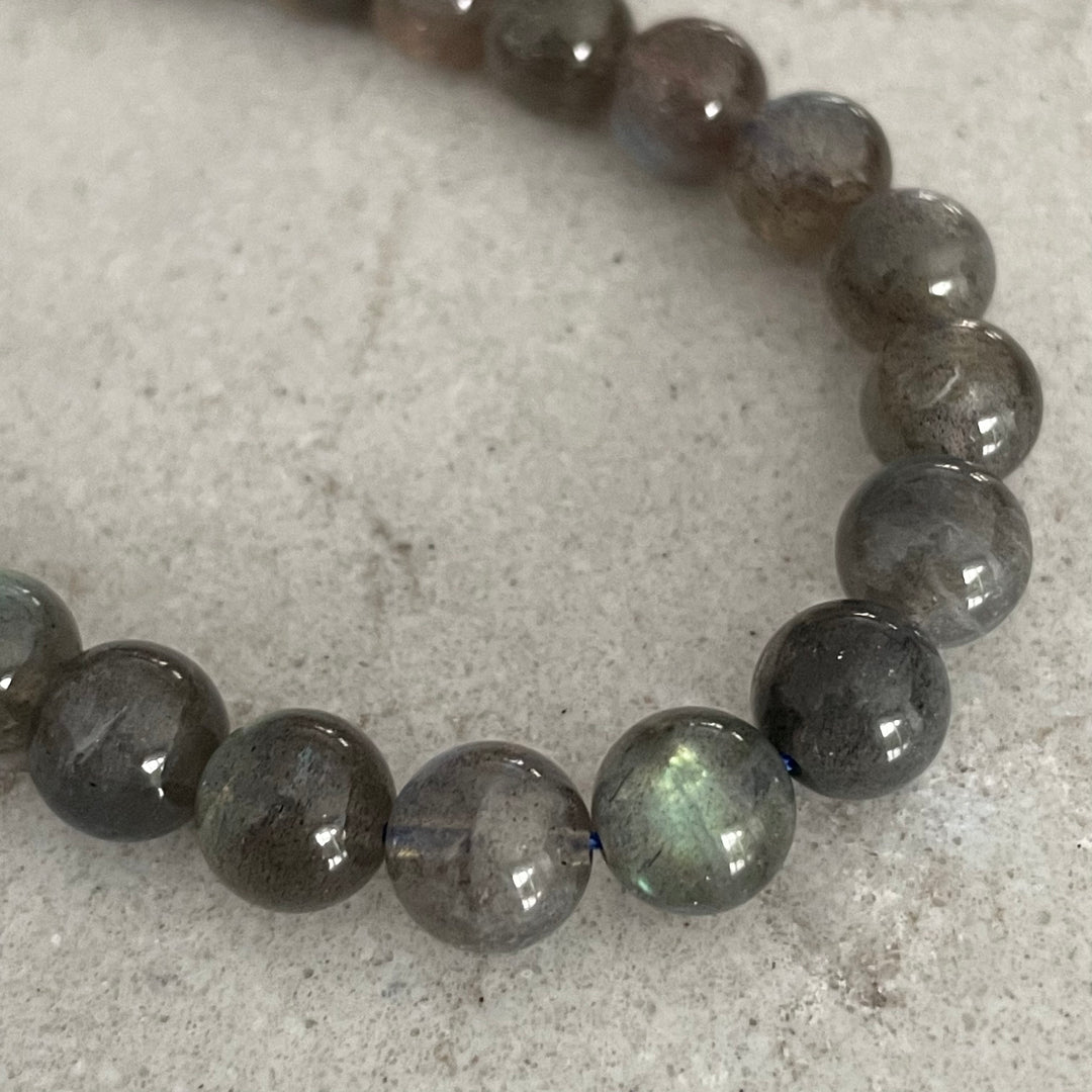Corde de labradorite 6 ou 8mm