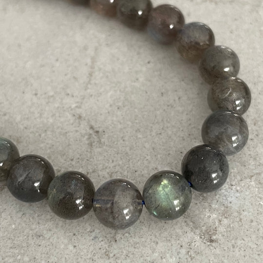 Corde de labradorite 6 ou 8mm