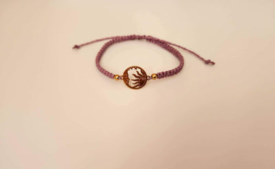 Linhasita micro macrame bracelets