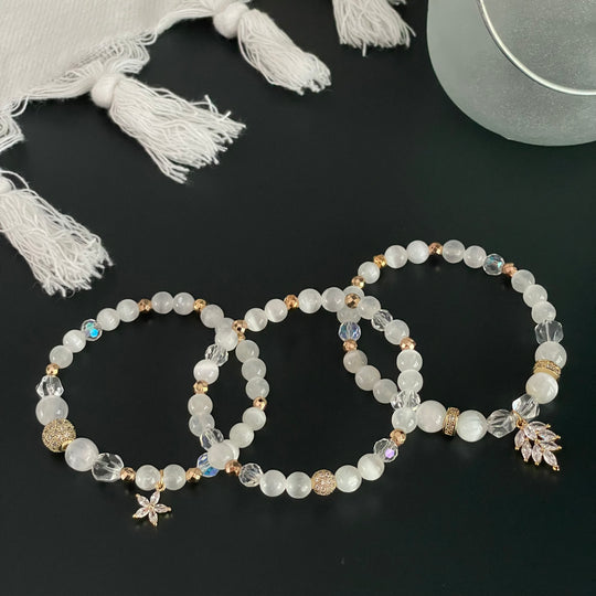 Trio de bracelets Bianka, Malika et Franceska