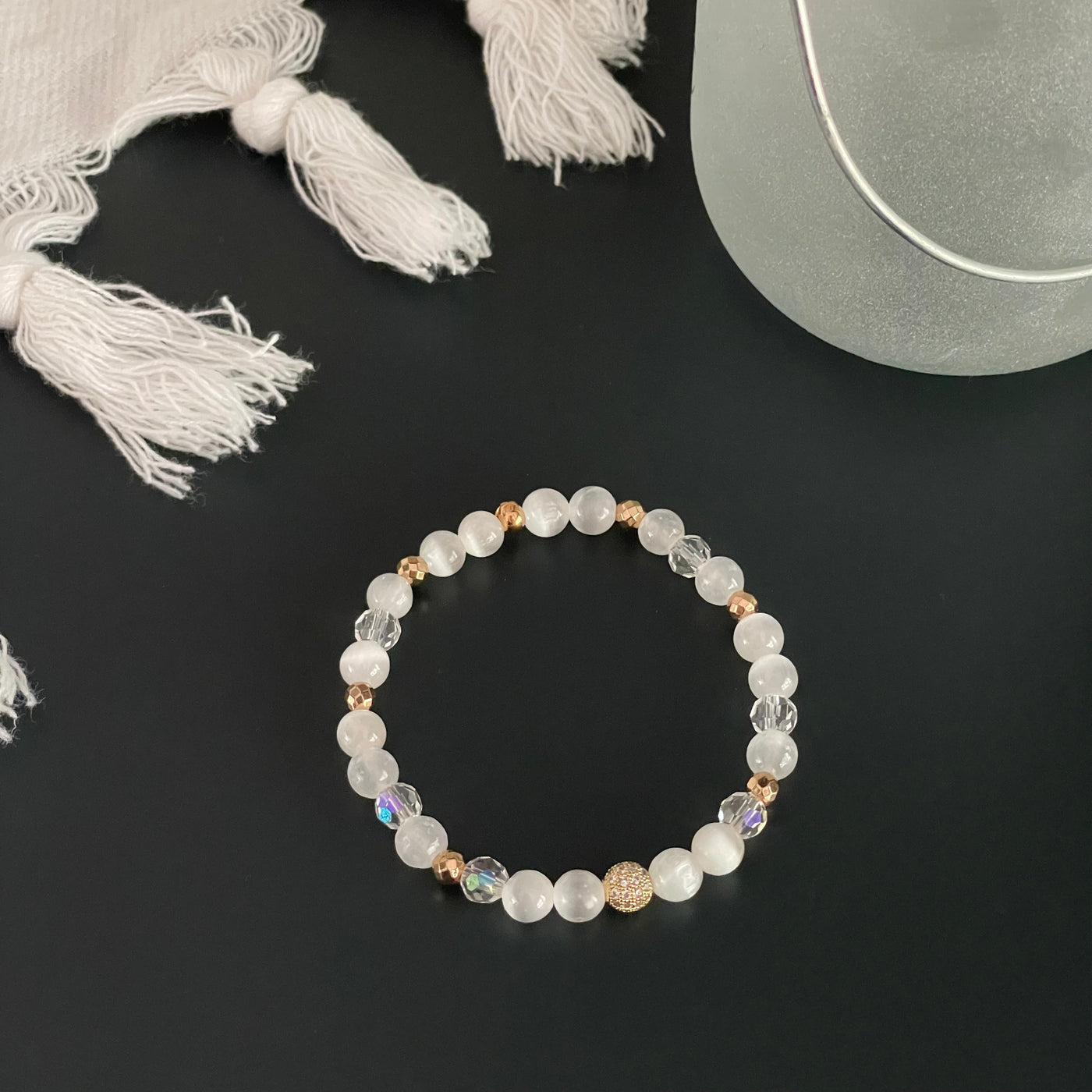 Trio of Bianka, Malika and Franceska bracelets
