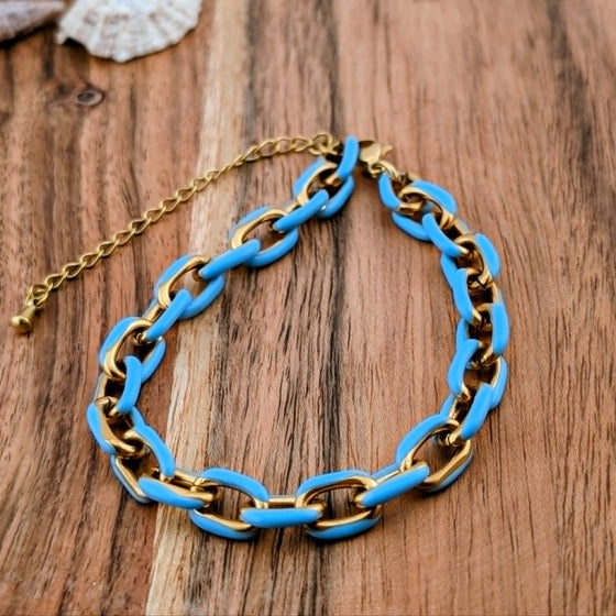 Bracelet Samia bleu
