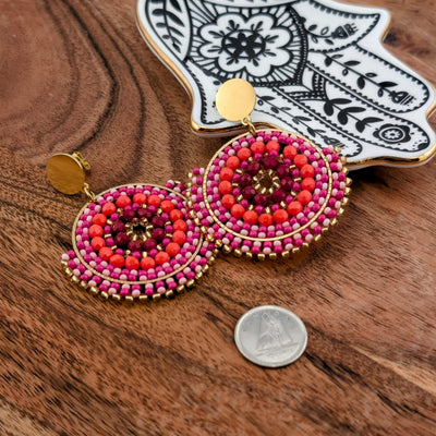 Ohana disco earrings