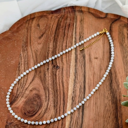 Collier mini perle de nacre
