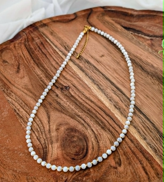 Collier mini perle de nacre