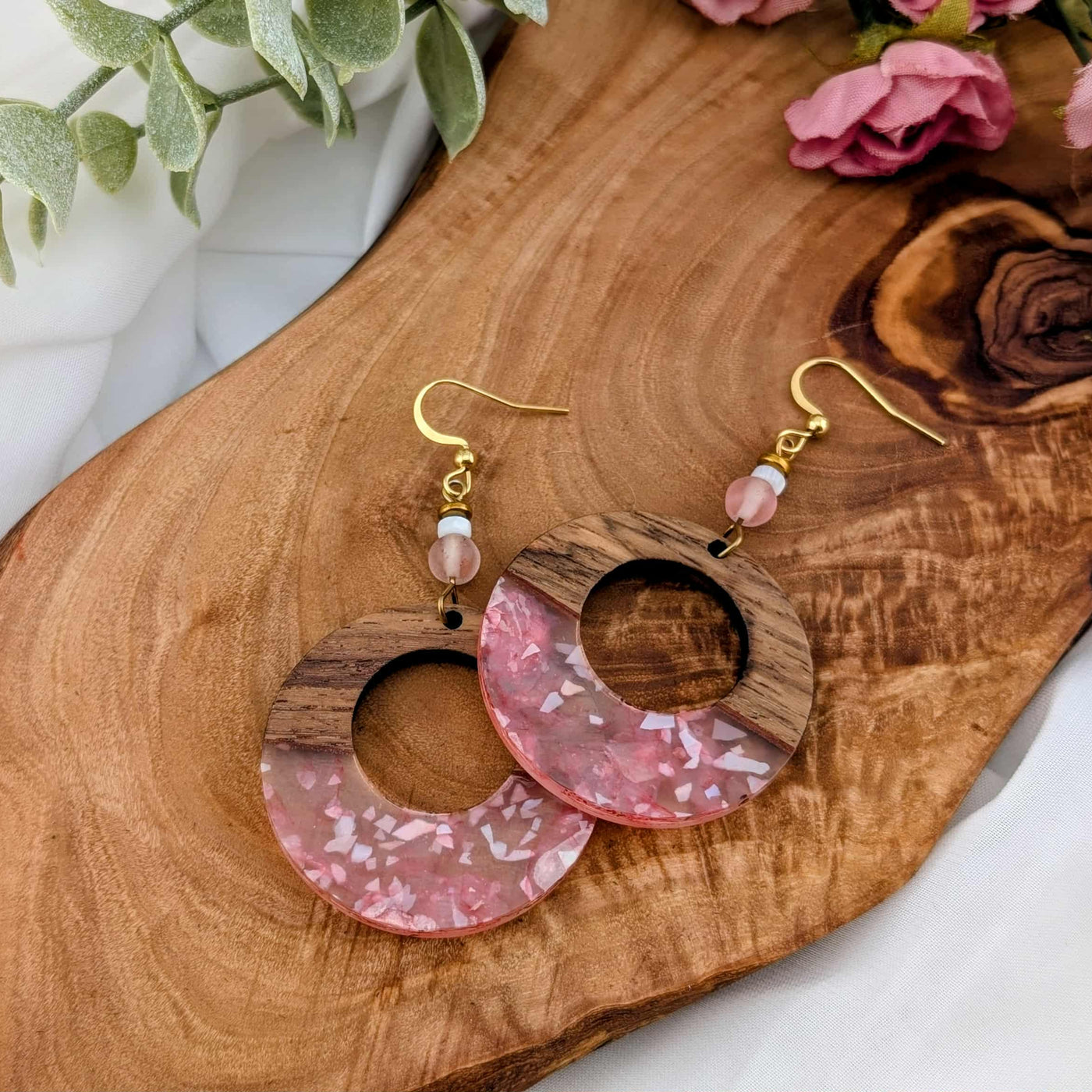 Ohana disco earrings