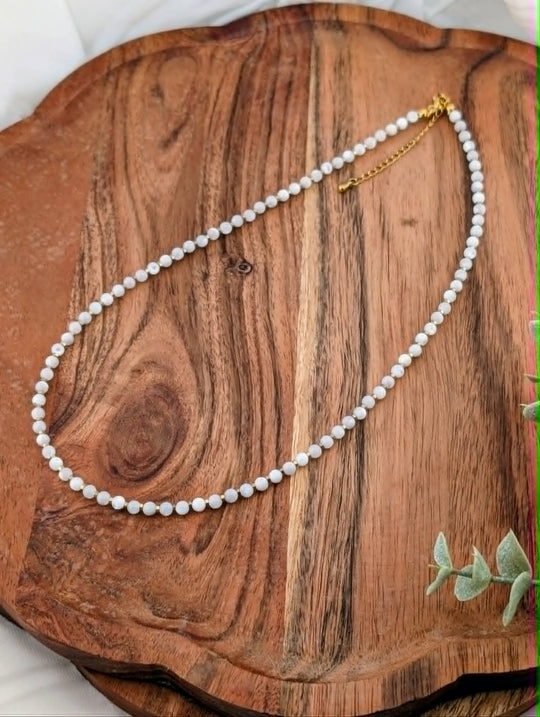 Collier mini perle de nacre