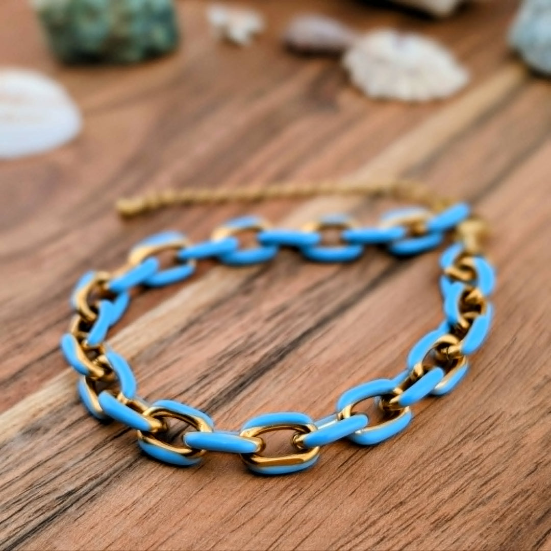 Bracelet Samia bleu