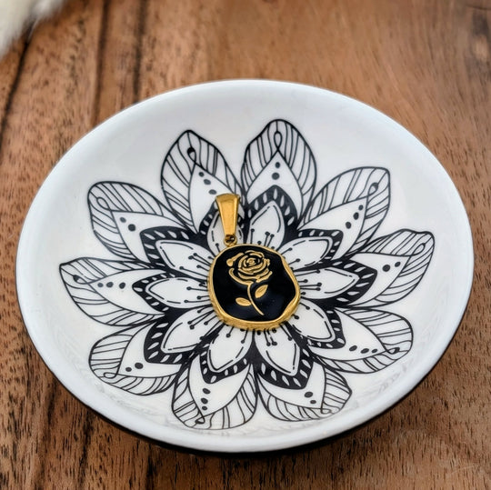 Breloque de la rose noire Runway