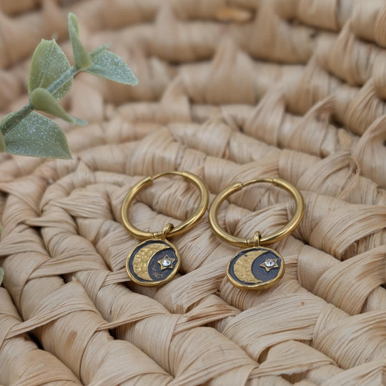 Duo de breloques pour boucles d&