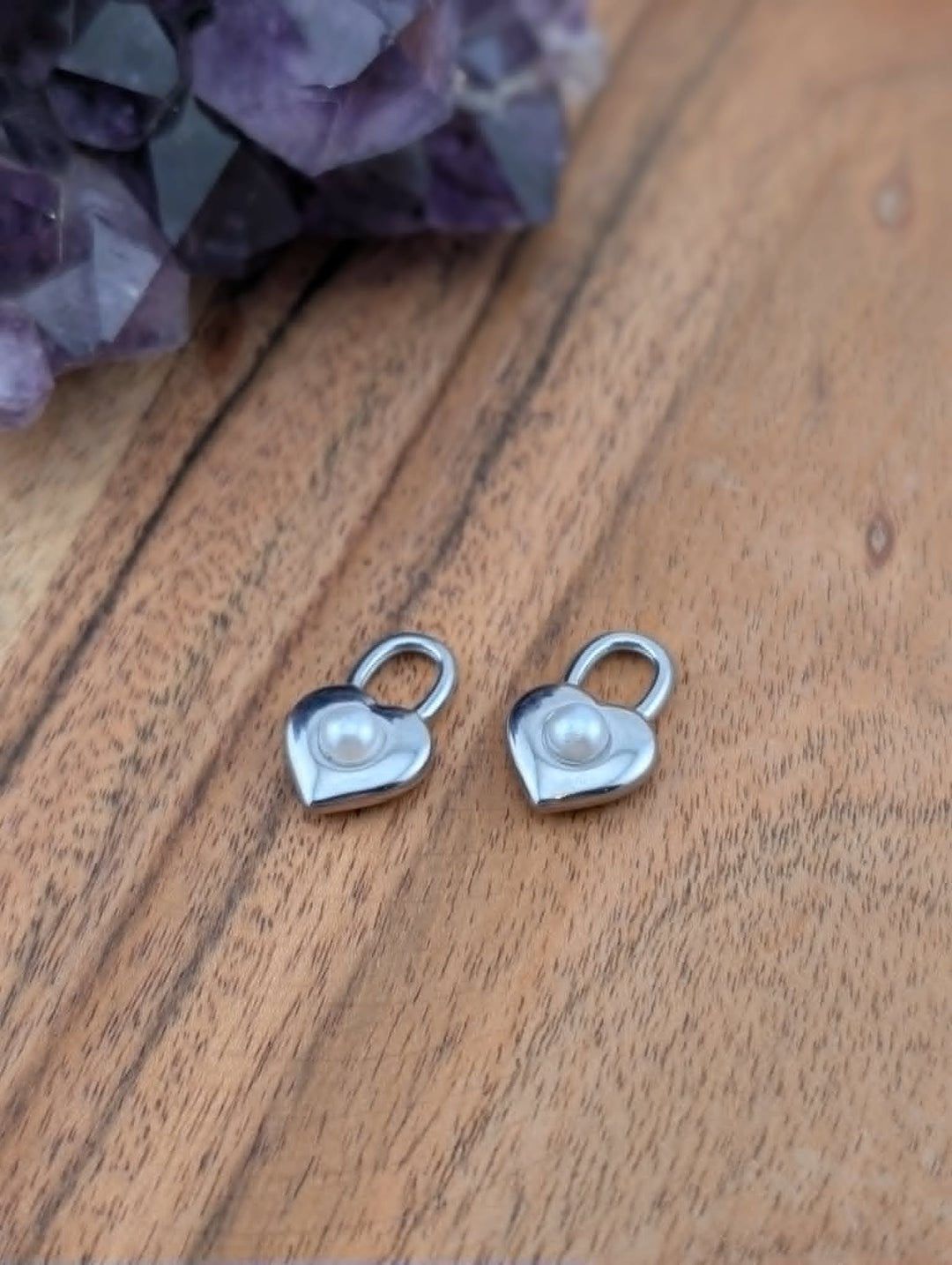 Duo de breloques pour boucles d&