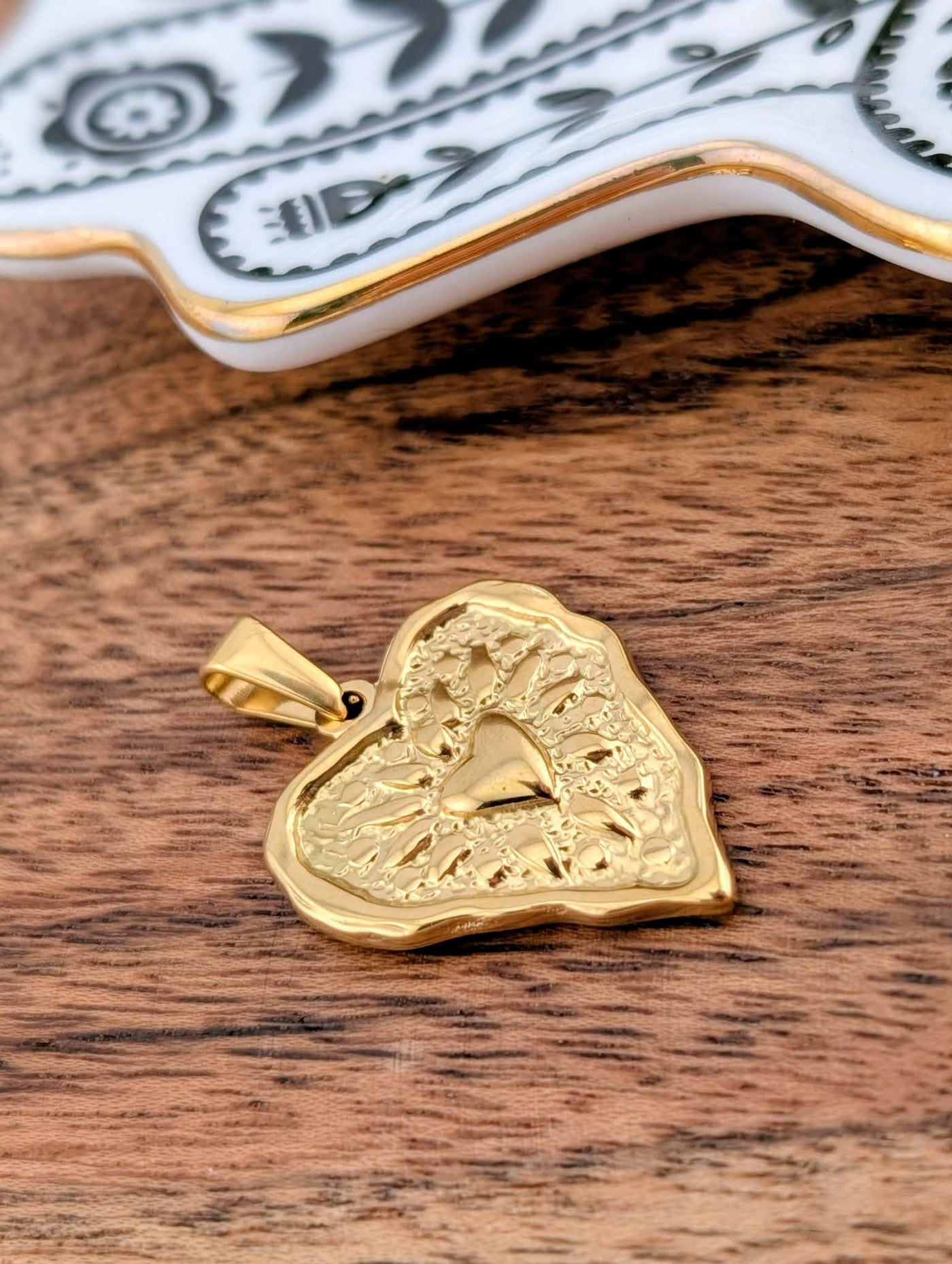 Coeur Libéré couleur or ou argent