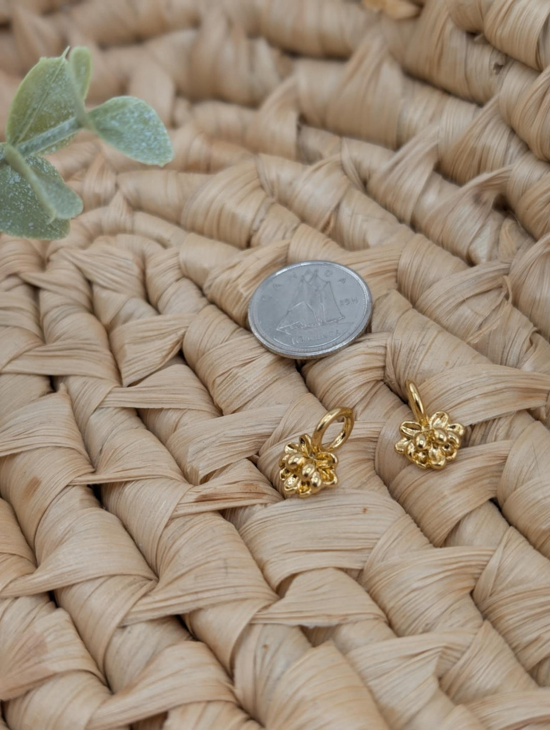 Duo de breloques pour boucles d&