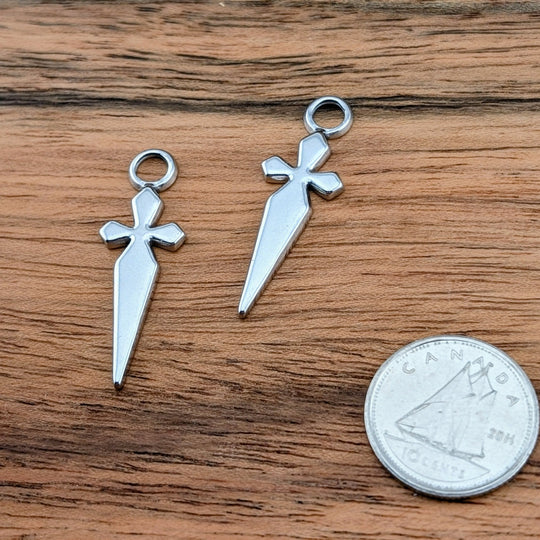 Duo de breloques pour boucles d&