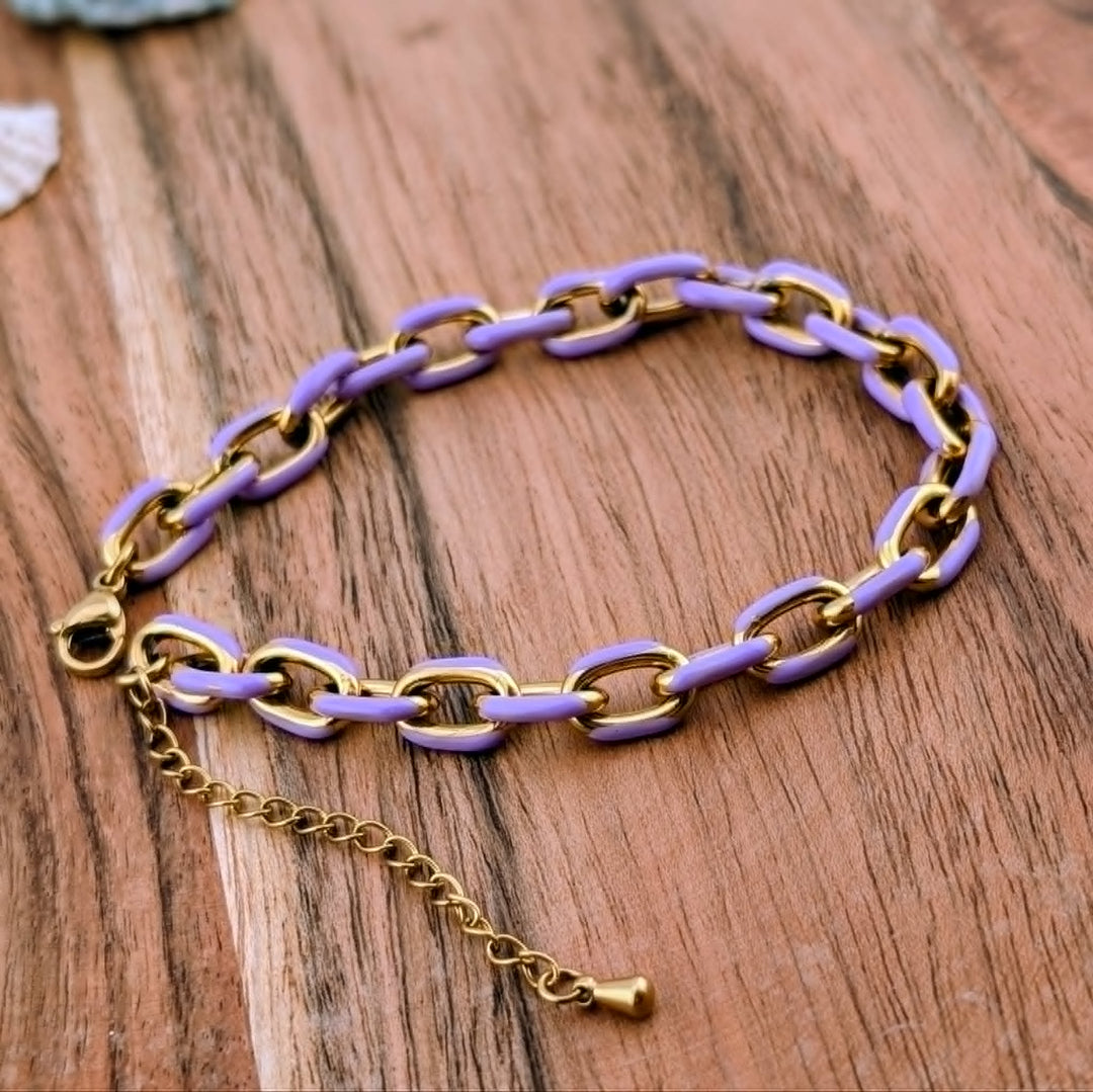 Bracelet Samia lilas