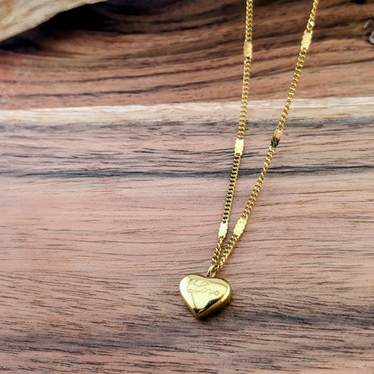 Drop of love necklace