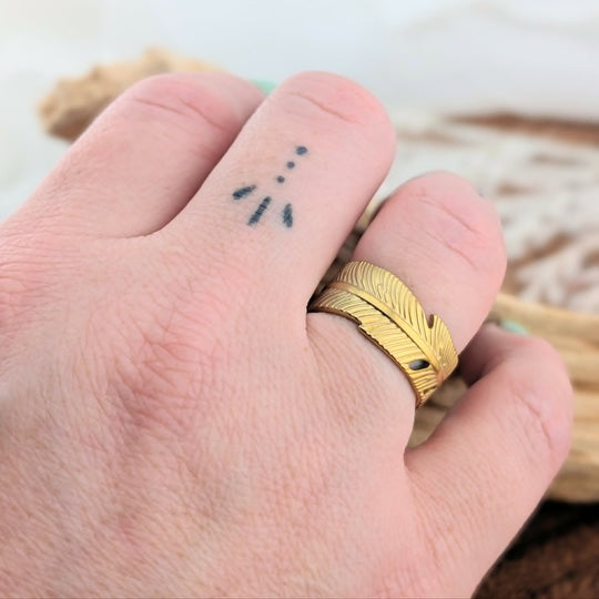 Bague légère comme une plume