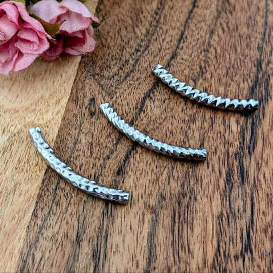 Tube chic varié modèle 1 à 3 argent
