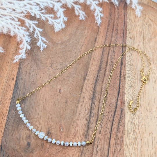 Collier Artsy flocon