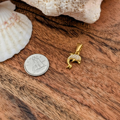 Dauphin & mini perle