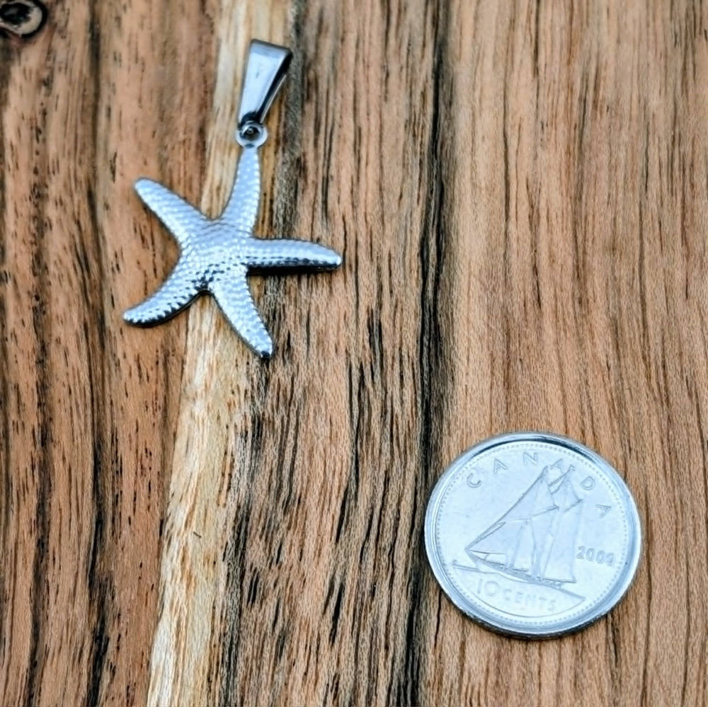 Breloque étoile de mer argent la splendide