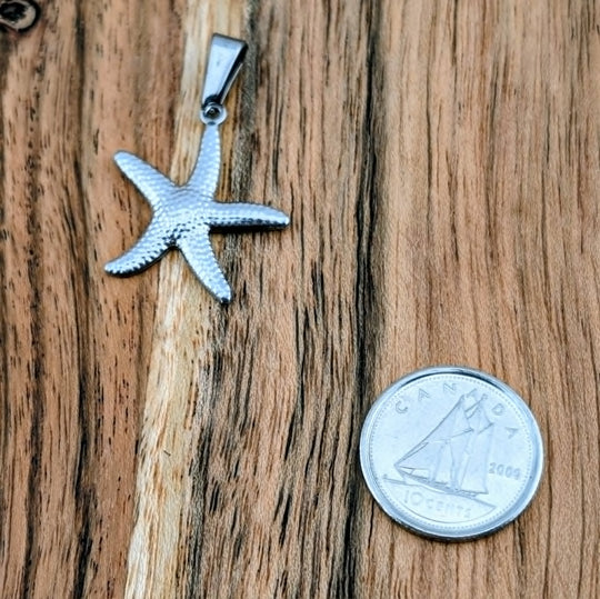 Breloque étoile de mer argent la splendide