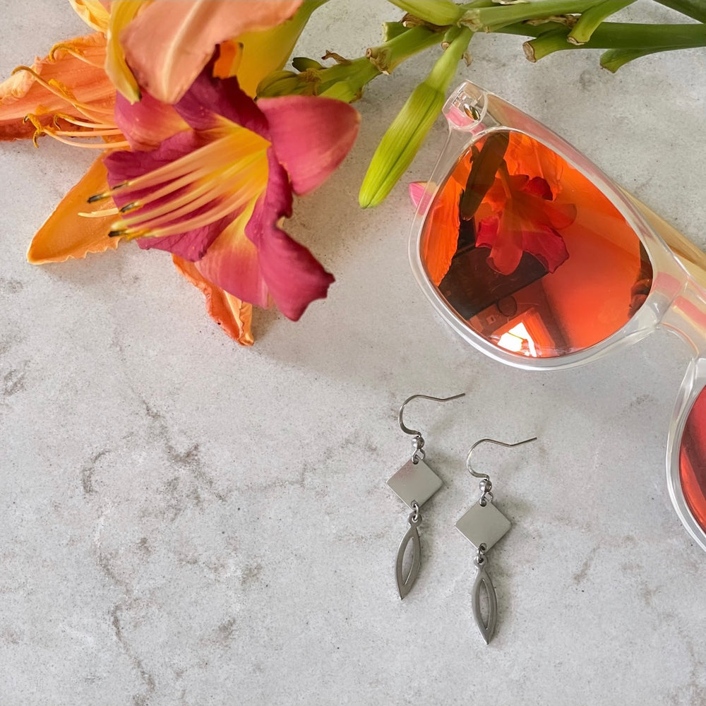 Boucles d'oreilles Pétale