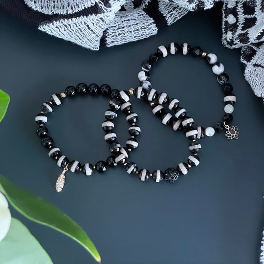 Trio Nelumby, Feather et Zebra
