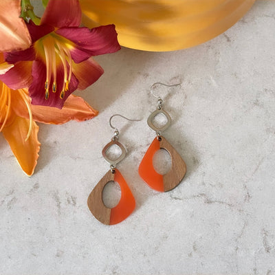 Mandarin earrings