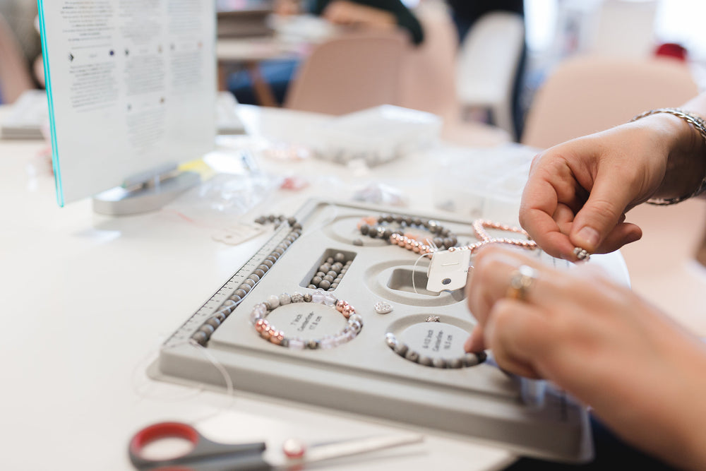 Plateau pour fabrication de bracelet