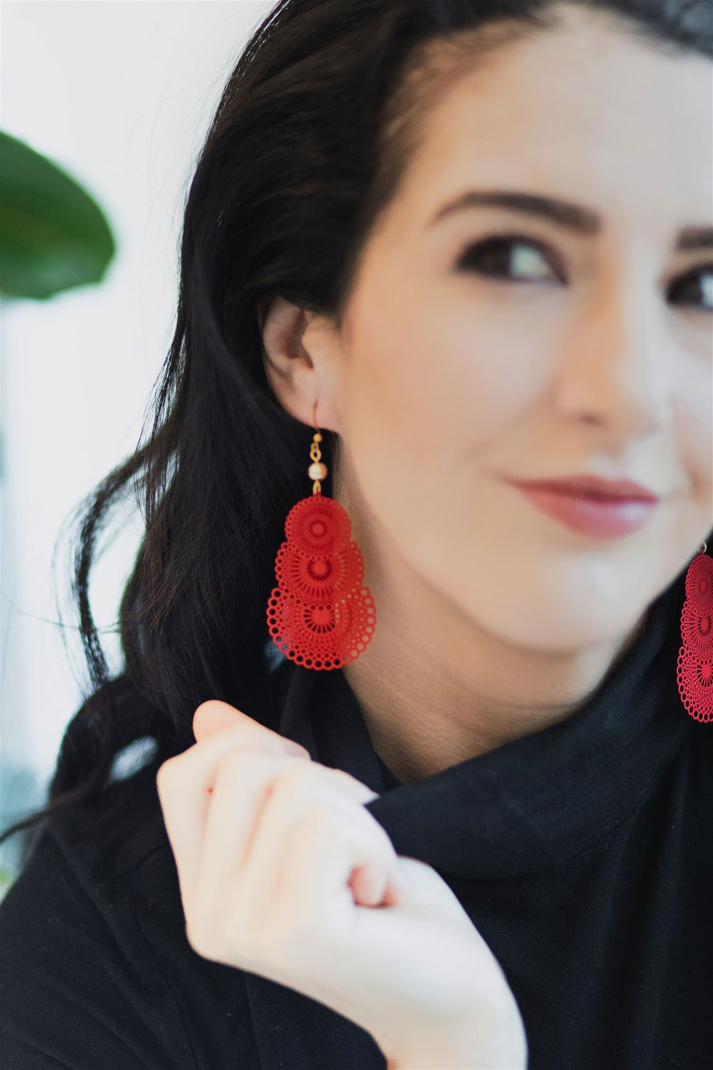 Boucles d'oreilles Gisèle Orangé