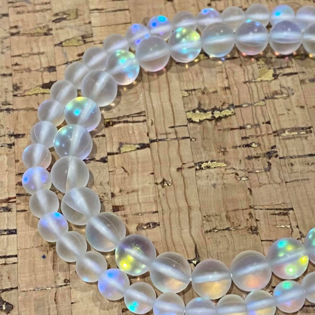 Matte Synthetic Moonstone Rope