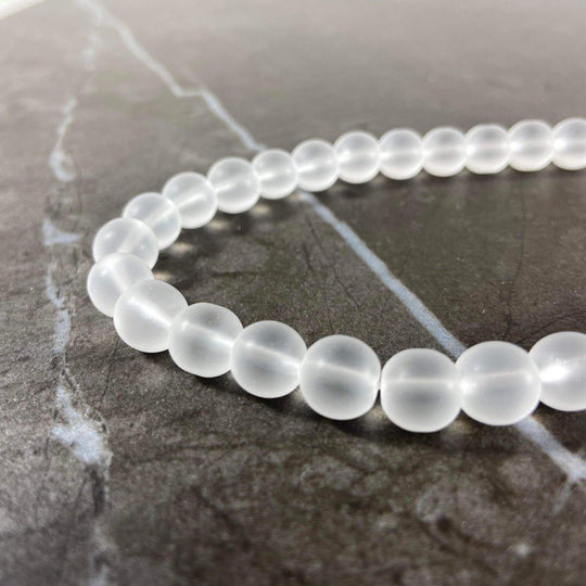 Corde de quartz givré