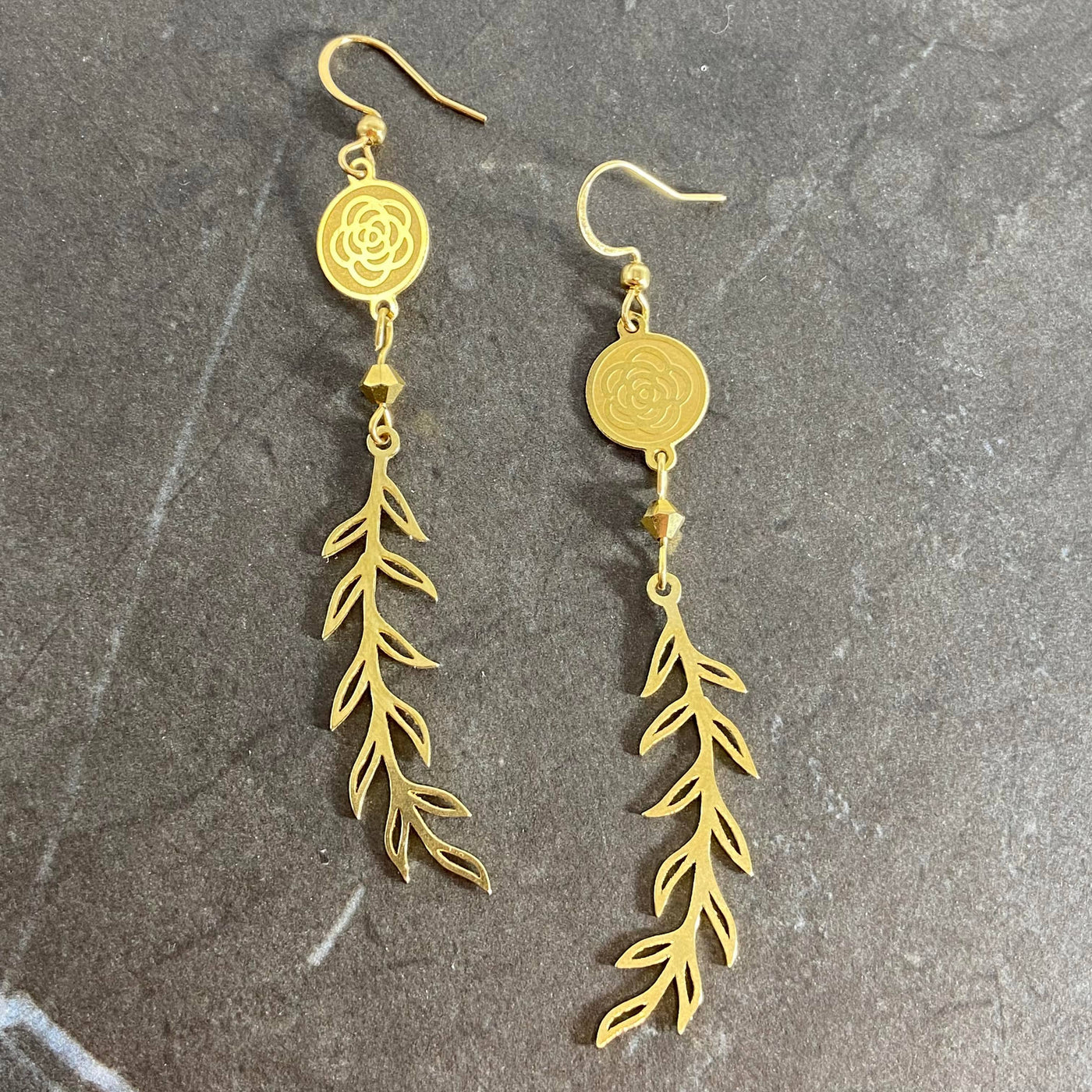 Passiflora earrings