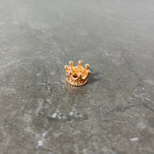 Breloque de petite couronne couleur aux choix