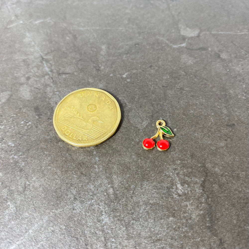 Breloque de petite cerise