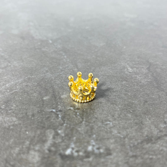 Breloque de petite couronne couleur aux choix