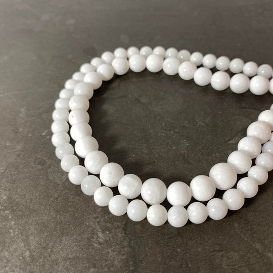 Corde de jade blanc