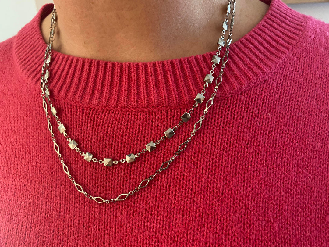 Chaine en acier inoxydable Lorely 20 po ajustable