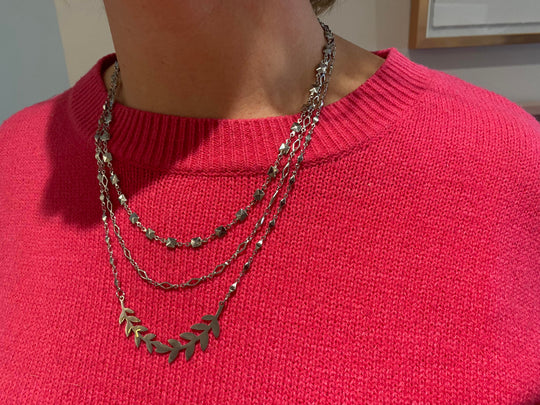 Chaine en acier inoxydable Lorely 20 po ajustable