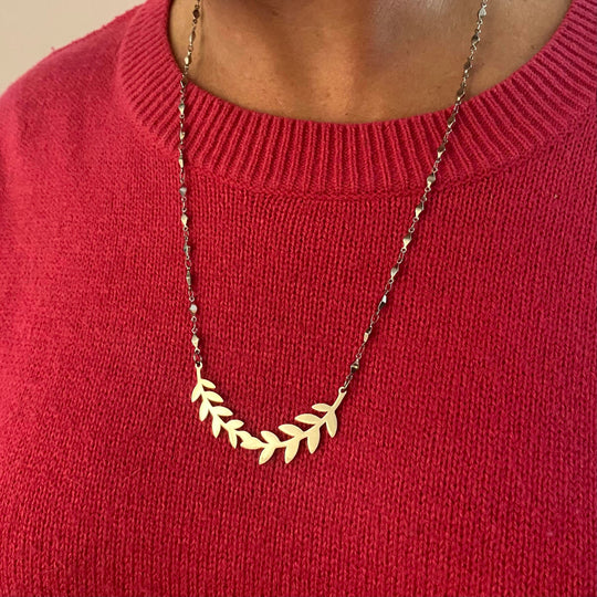 Chaine en acier inoxydable argent Willow 24 po ajustable