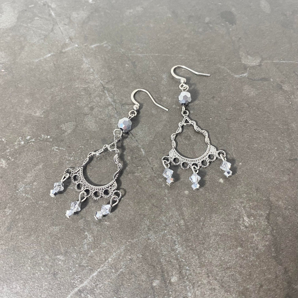 Boucles d'oreilles Chandellier