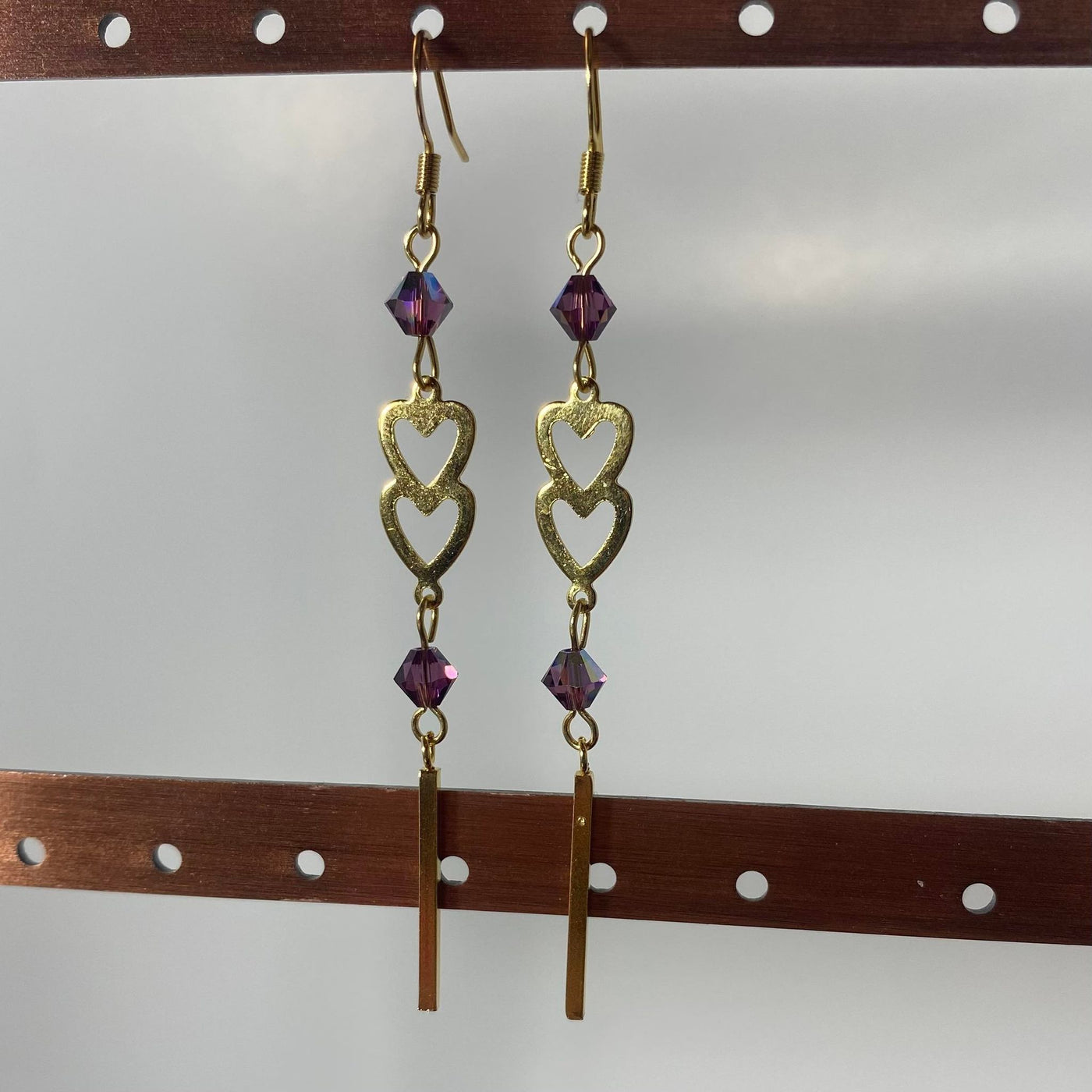 Boucles d'oreilles Love is in the air
