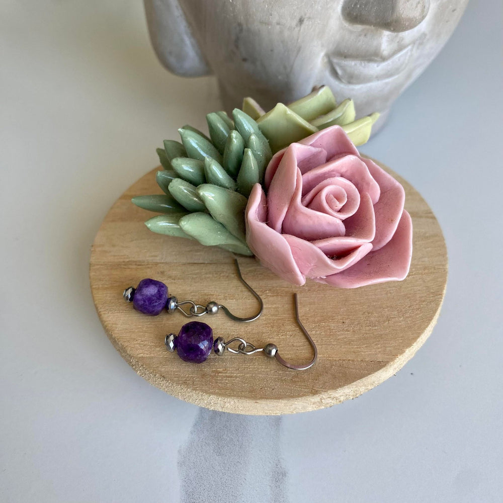 Boucles d'oreilles Les minis colorées