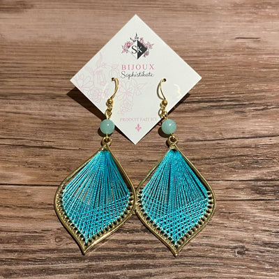 Arielle turquoise earrings