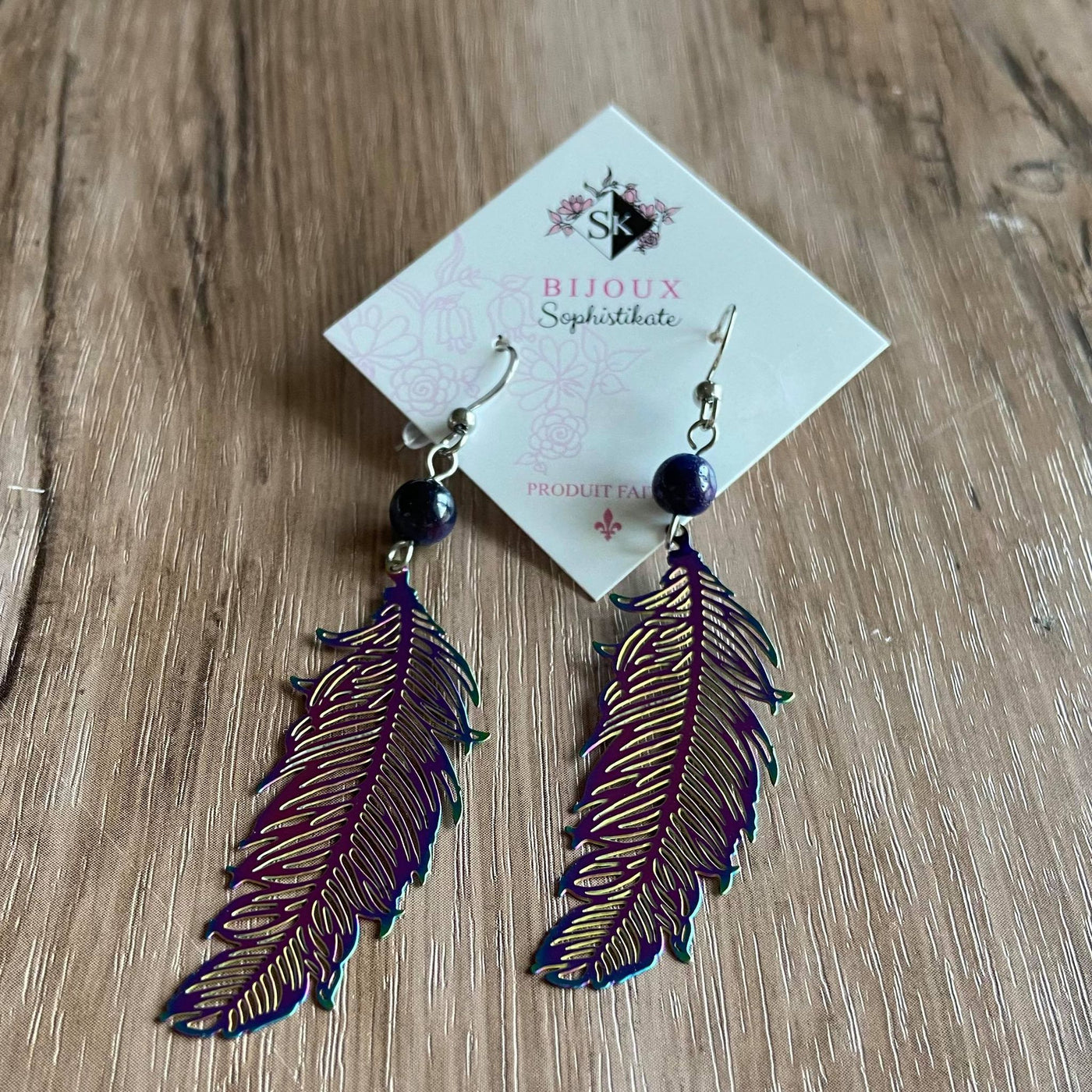 Phoenix earrings