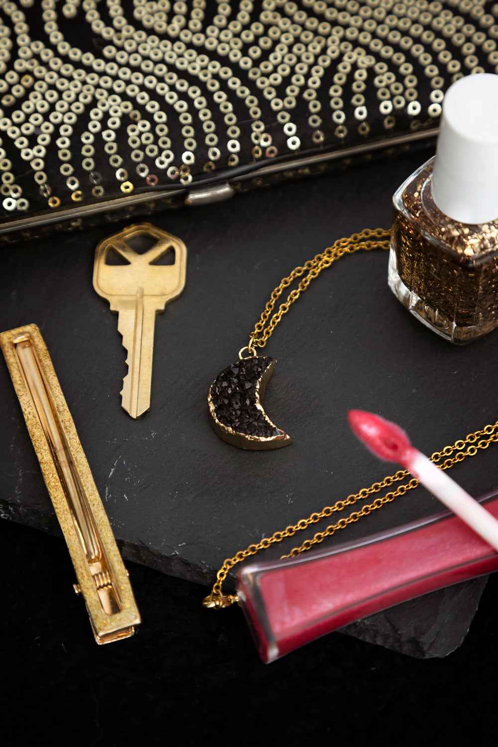Collier Phoebe Noir