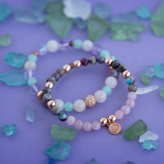 Duo de bracelets Stella par Marie-Josée &amp; Sorbet par Diane Cloutier