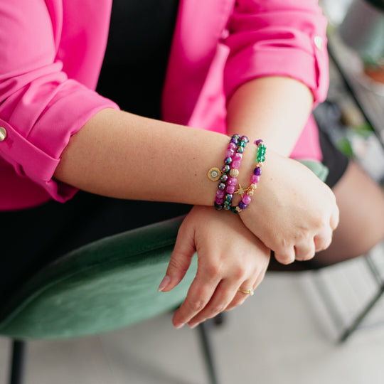 Trio Voie lactée, Colorfull et Joyfull par Bijoux Sophistikate et Isabelle Vaudry